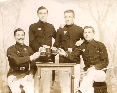 Stari oče Jernej Rebec med služenjem v Avstro-ogrski vojski